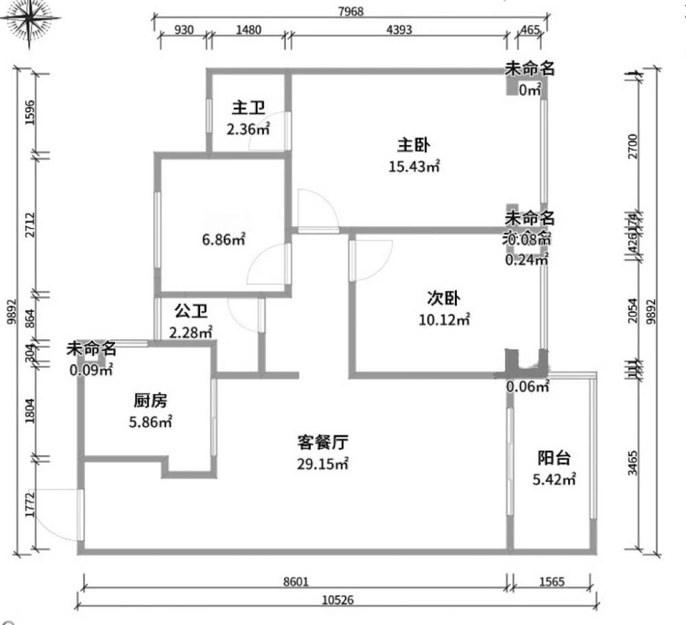 79㎡现代简约之家，朴素中的俏皮灵动感