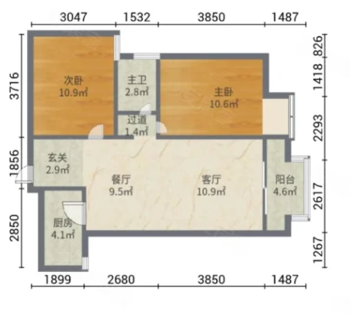 72㎡日式+北欧 进屋就被迷住了~