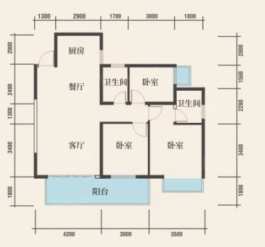 御珑府92平现代简约风装修效果案例