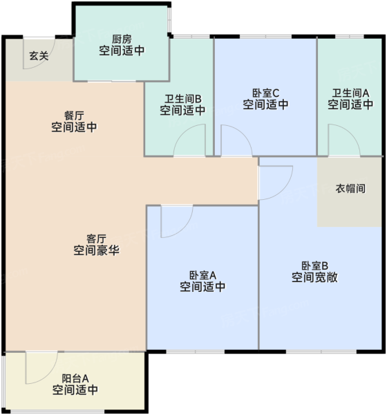 市中 绿地澜庭公馆110㎡